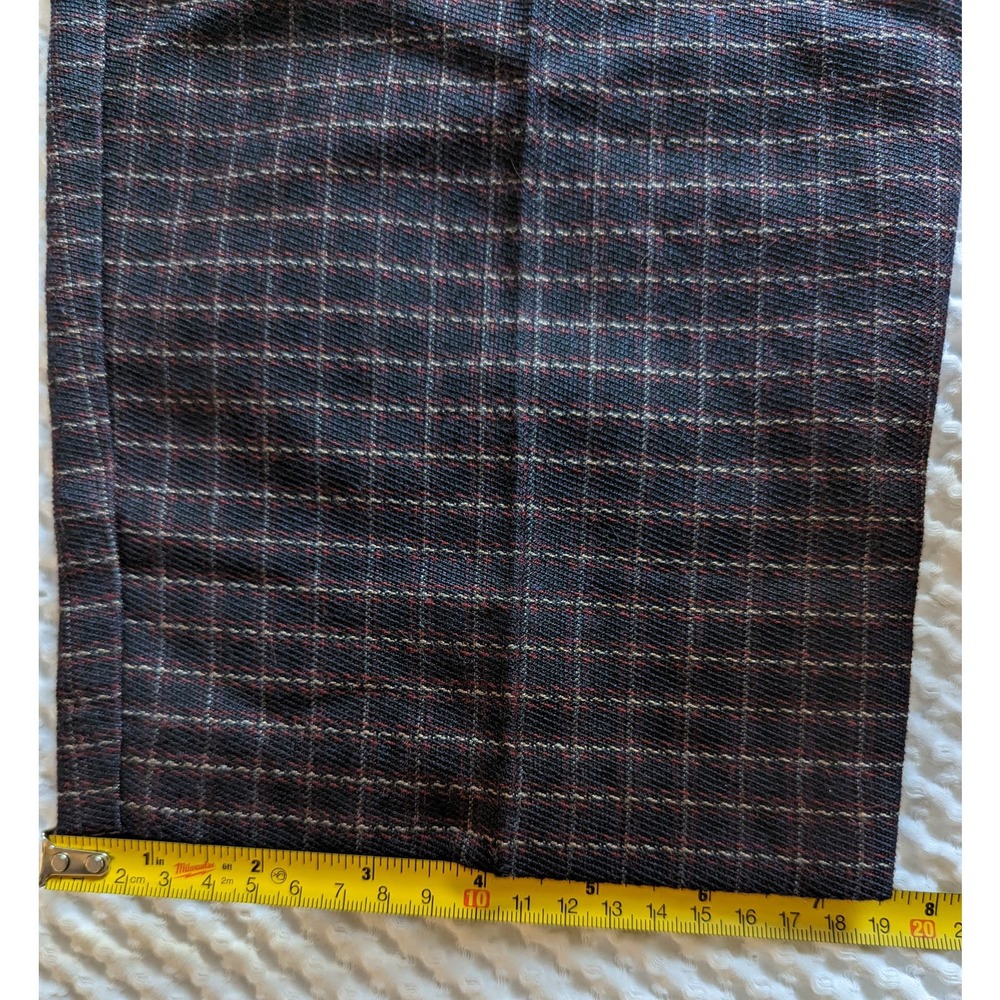 Van Huesen Checkered Plaid Pants Size 10 - Picture 6 of 7